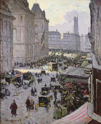 Pariser Straßenszene